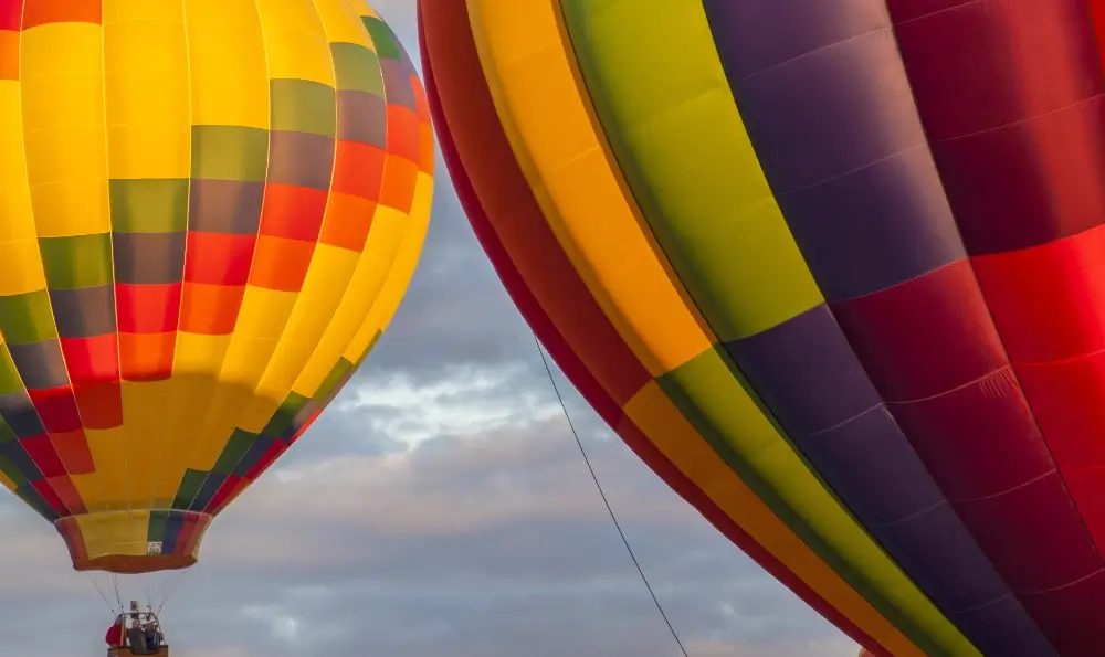 Hot air balloons